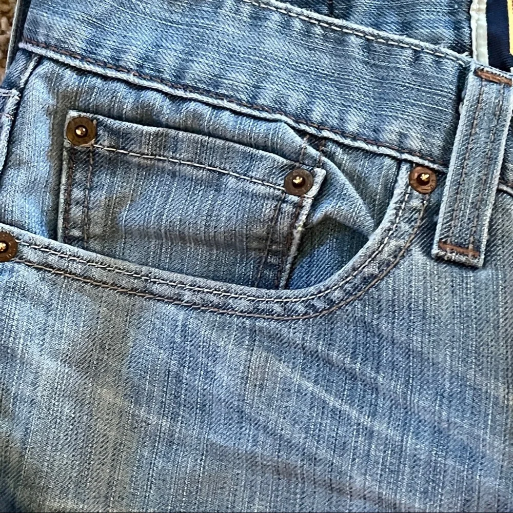 LEVI'S 514 Slim Straight denim blue jeans W32 L30